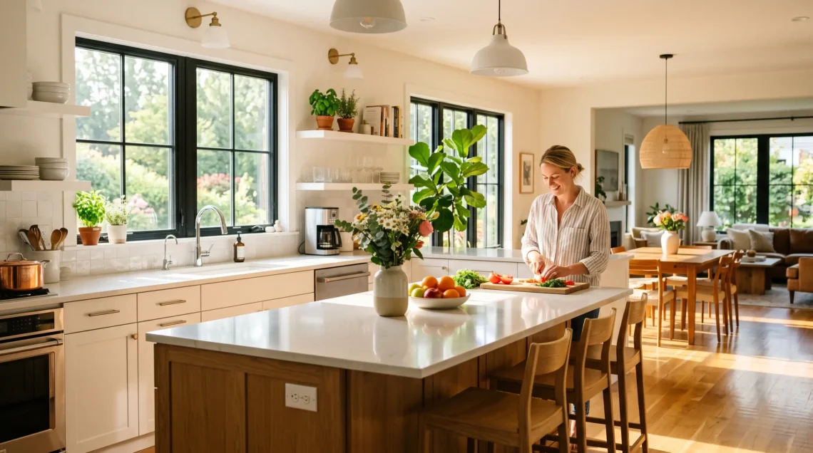 open kitchen decor ideas